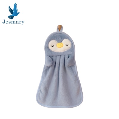 KHĂN LAU TAY CÓ MÓC TREO HÌNH THÙ CUTE GIÁ RẺ